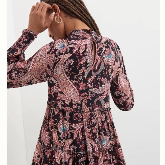 Anthropologie Cady Tiered Cocktail Dress XS - Picture 4 of 12